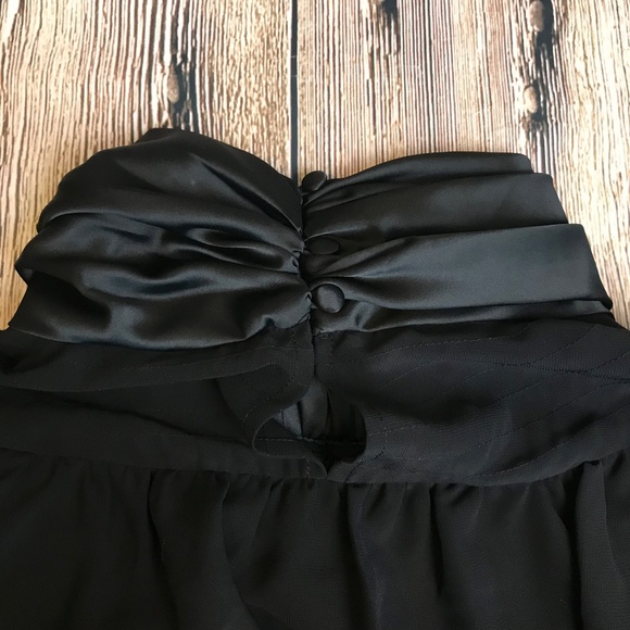 C.C Couture Black Blouse Small - Picture 5 of 6